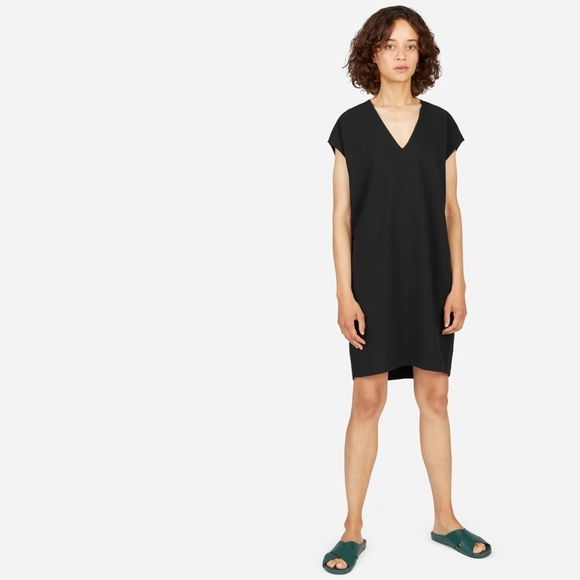 Everlane Dresses & Skirts - EVERLANE The Japanese GoWeave V-Neck Cocoon Dress